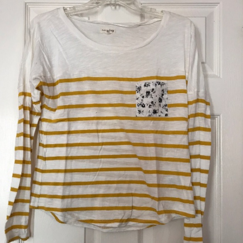 Striped pocket tee
